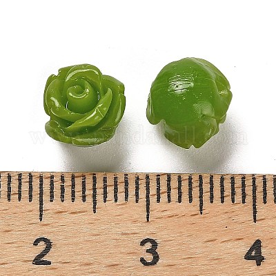 Резные бусины из синтетического коралла&nbsp;CORA-H003-01B-31-1