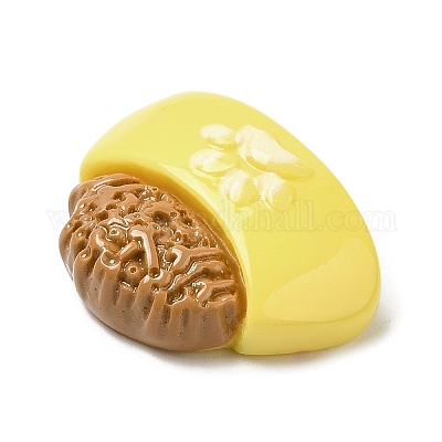 Мультяшные непрозрачные кабошоны из смолы CRES-M021-01B-02-1