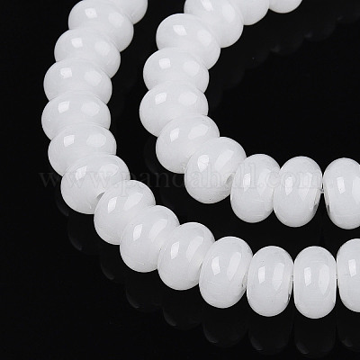 Имитация нефритовые четки стекла&nbsp;GLAA-ZX008-8mm-17A-1