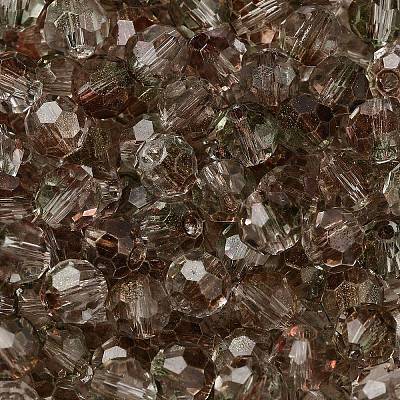 Прозрачные цвета стеклянные круглые бусины SEED-F006-04A-04-1