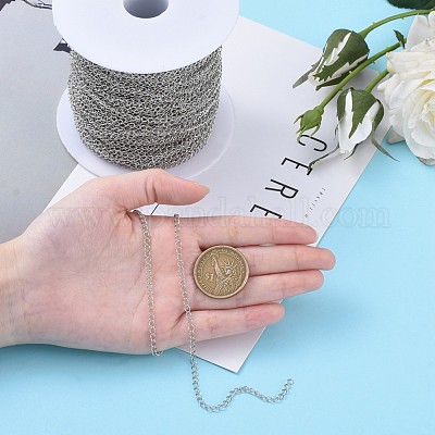 Латунные витой цепочки CHC-Q001-4x3mm-P-1