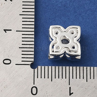 Латунные микропаве из прозрачного кубического циркония KK-G503-12S-1