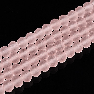 Прозрачные стеклянные бусины&nbsp;X-EGLA-A044-T6mm-MD22-1