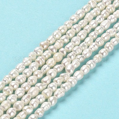 Нити из натурального культивированного пресноводного жемчуга PEAR-E016-144-1