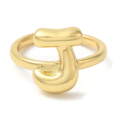 Латунные открытые кольца манжеты RJEW-U008-06J-G-1