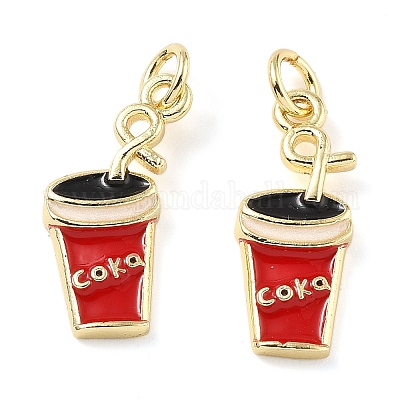 Латунные подвески KK-H002-07A-G-RS-1