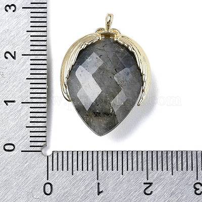 Природные подвески лабрадорита G-U019-01G-02-1