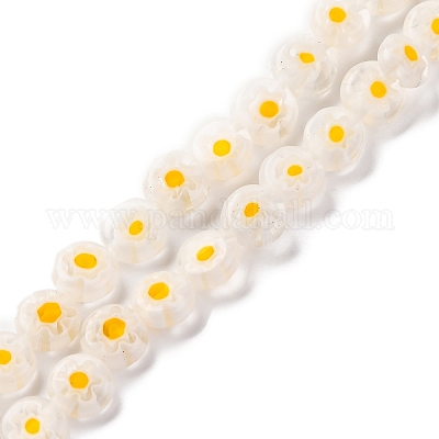 Ручной работы millefiori стеклянные бусины нитки LAMP-G164-11O-1