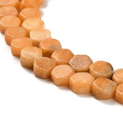 Бусы из натурального доломита G-F765-G07-01-1