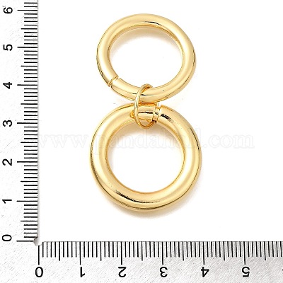 Латунные соединительные колечки KK-Z125-04G-1