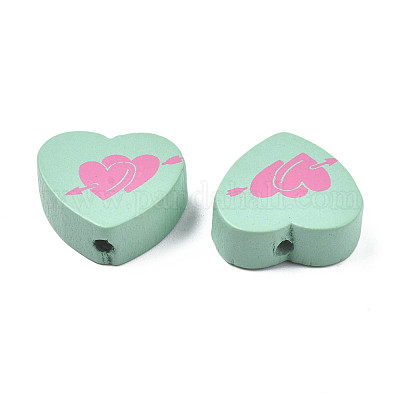 Бусины из клена&nbsp;WOOD-Q030-88F-1