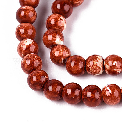 Выпечка краска бисер пряди DGLA-N016-4mm-06-1