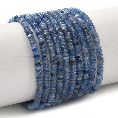 Натуральный кианитовые бисер пряди&nbsp;G-K376-E04-02-1