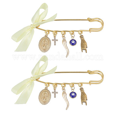 2 шт. броши-подвески из сплава JEWB-CA00010-1