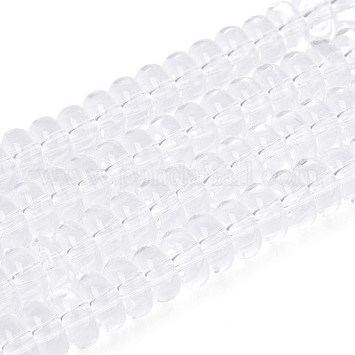 Прозрачные стеклянные бусины GLAA-ZX008-4mm-19A-1