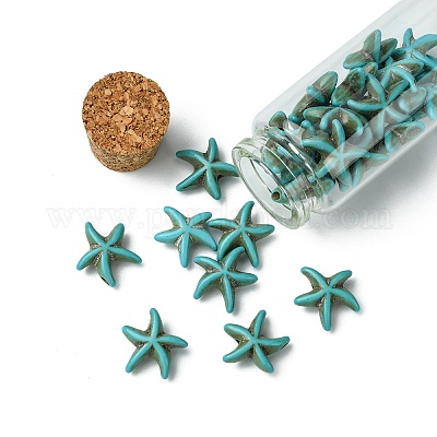 2 шт. прозрачная стеклянная бутылка для желаний PALLOY-JF03374-1