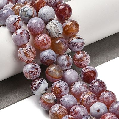 Крашеные природные сердолика бусы пряди G-G175-A12-01-1