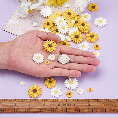 Кабошоны из смолы в стиле 160 шт. CRES-CD0001-03-1