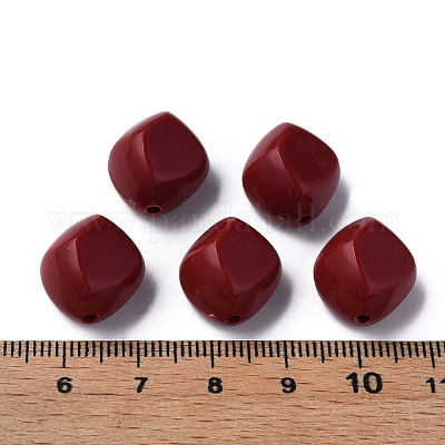 Непрозрачные акриловые бусины&nbsp;MACR-S373-137-A-1