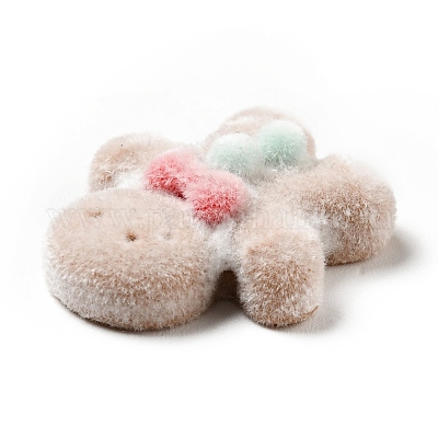 Кабошоны из непрозрачной рождественской смолы RESI-G042-A01-1