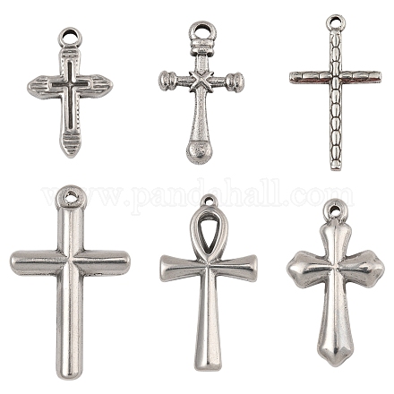 6 шт. 6 стиля подвески из нержавеющей стали 304 STAS-FS0001-64-1