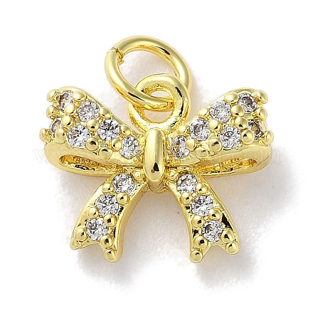 Покрытие стойки латунь микропаве прозрачные подвески из кубического циркония KK-Z039-11G-1