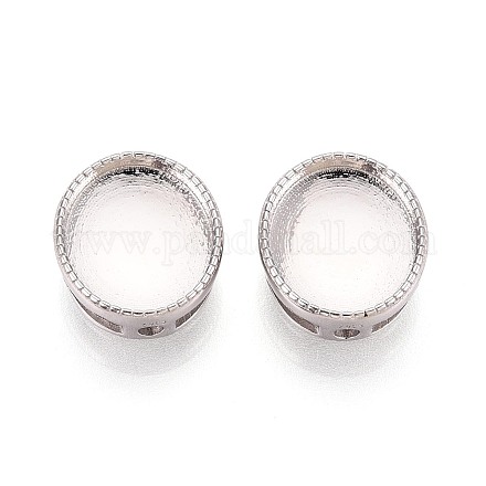 925 многорядная оправа из стерлингового серебра в форме кабошона STER-N016-64P-1