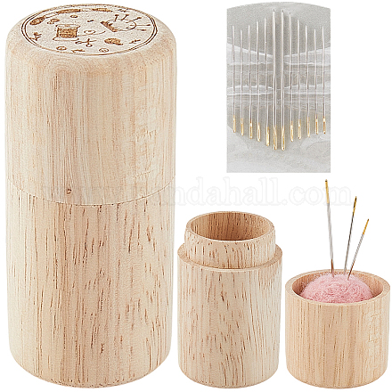 1 упаковка железных игл для пряжи AJEW-GF0011-48-1