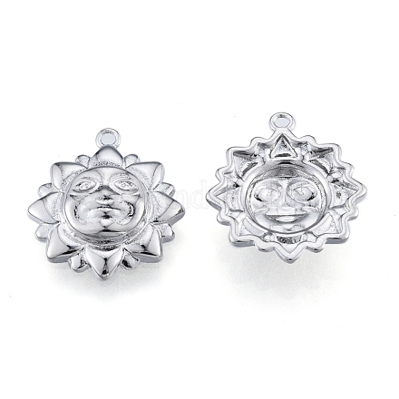 Латунные подвески KK-L207-014P-1