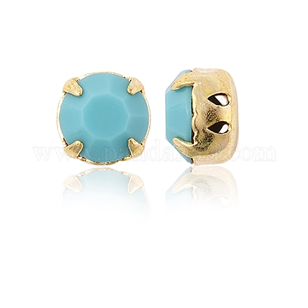 Preciosa® maxima crystal в пришивной чашке Y-PRC-SS34-63030-G-1