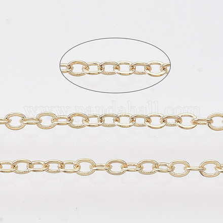 Железные кабельные цепи с латунным покрытием CH-T002-05LG-1