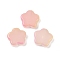 Transparent Glass Beads, Star, Baking Paint, Dark Salmon, 14x15x5mm, Hole: 1.2mm