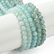 Natural Amazonite Beads Strands, Round, 3mm, Hole: 0.5mm, about 127pcs/strand, 15.75''(40cm)