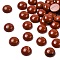 Natural Red Jasper Cabochons, Half Round/Dome, 10x4~5mm