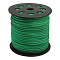 Glitter Powder Faux Suede Cord, Faux Suede Lace, Sea Green, 3mm, 100yards/roll(300 feet/roll)