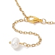 Браслеты из натурального культивированного пресноводного жемчуга BJEW-JB12505-4