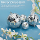 Зеркальный шар отражающий шар подвески DIY-WH0570-26-4