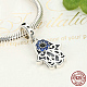 925 европейский подвесной брелок из стерлингового серебра STER-FF0009-19AS-03-2