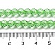Прозрачные стеклянные бусины GLAA-A014-03F-4