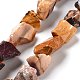Необработанные грубые нити натуральных бусин мукаита G-P528-B01-02-1