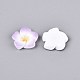 Кабошоны из непрозрачной смолы в виде цветка плюмерии CRES-T025-30E-02-3