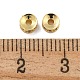 Стойки обшивки латунь микро проложить кубического циркония бусы KK-U030-29G-05-2