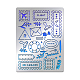 Трафареты для штампов из нержавеющей стали DIY-WH0289-046-1