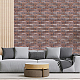 3d кирпичный узор ПВХ самоклеющиеся наклейки на стену DIY-WH0308-550A-6