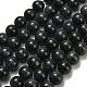Натуральные черные лабрадоритные бусинки G-L642-B15-10mm-2