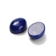 Окрашенные натуральные лазури кабушоны G-K403-07-8x10mm-2