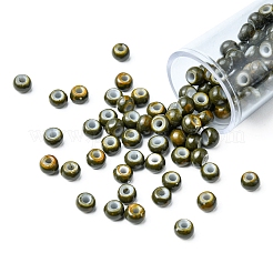 6/0 непрозрачного стекла бисер&nbsp;SEED-YW0002-13D