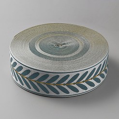 Жаккардовые ленты из полиэстера&nbsp;SRIB-WH0011-108B