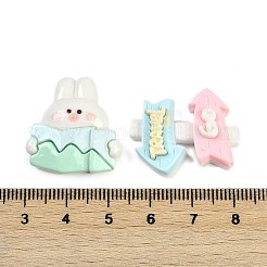 Кабошоны из смолы на тему путешествий RESI-H166-23