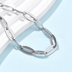 Браслеты-цепочки из нержавеющей стали 304 для женщин BJEW-U038-01P